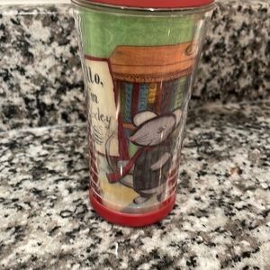 Starbucks 2010 Huxley Holiday Thermal 8oz Tumbler